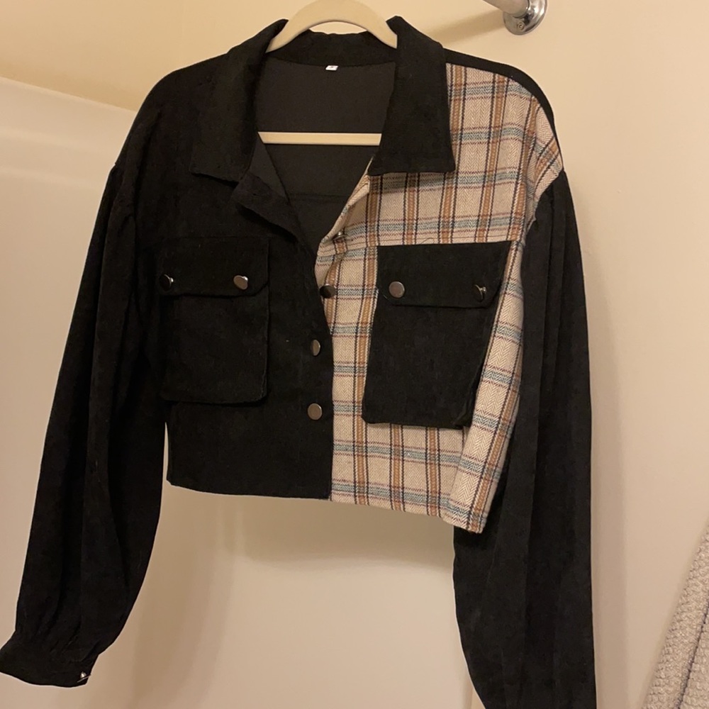 NWOT Cropped jacket